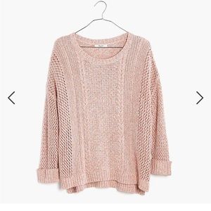 Madewell Marled Plaza Pullover Sweater